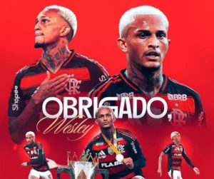 Flamengo se despede de Wesley e usa ligação de Saúl para 'confirmar' Samuel Lino