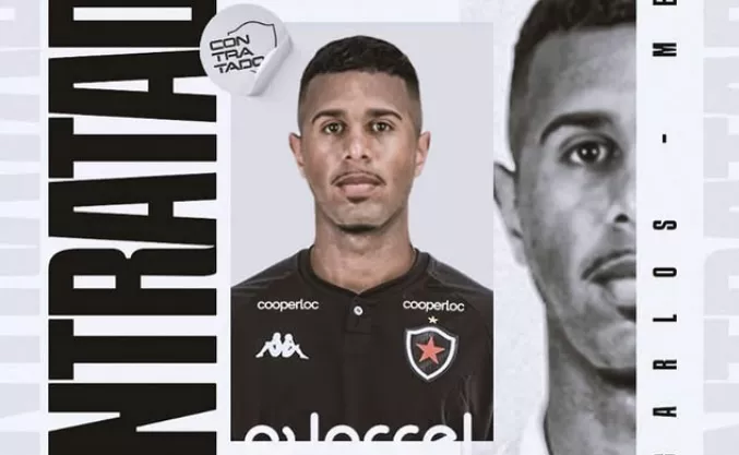 Botafogo-PB anuncia meia do Santos, por empréstimo