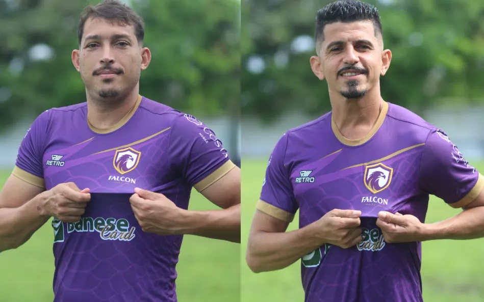 Falcon anuncia mais dois reforços experientes para a Copa Governador do Estado
