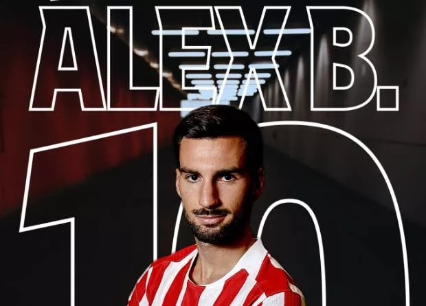 Alex Baena. Foto: Divulgação/Club Atlético de Madrid