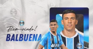 Grêmio anuncia a contratação do zagueiro Balbuena, ex-Corinthians