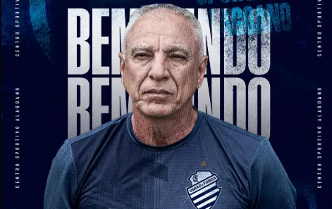 Série C: CSA contrata treinador ex-Santos e Botafogo-PB