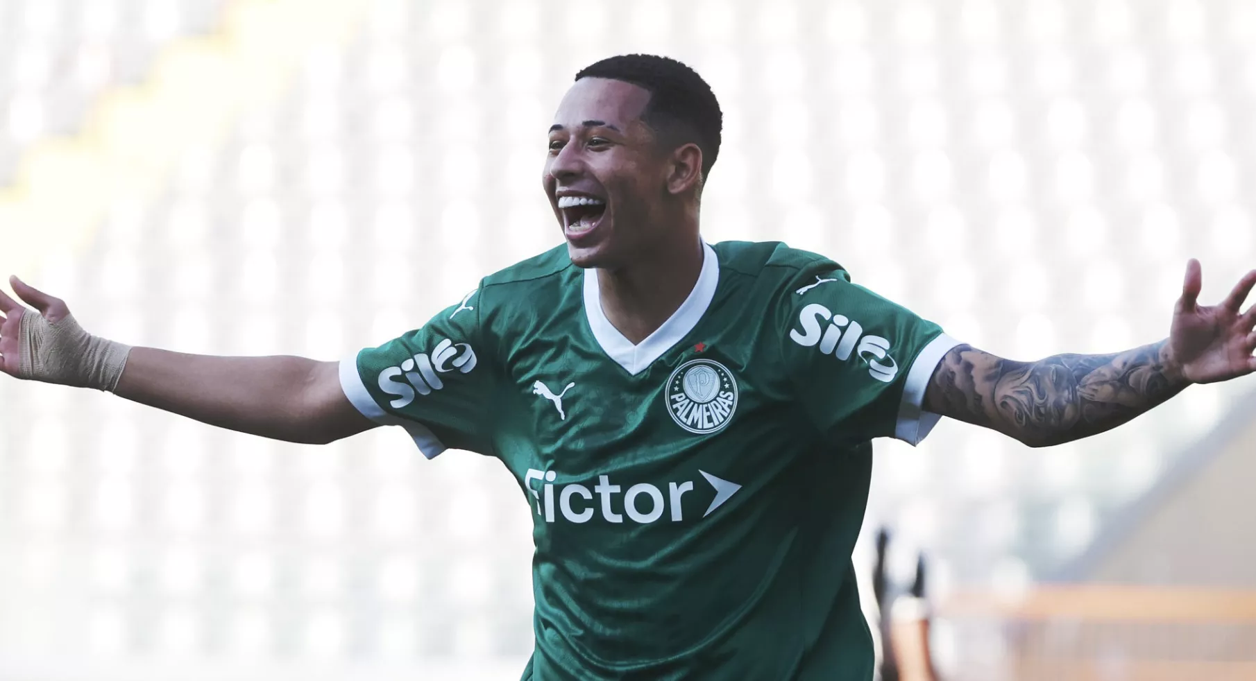 Palmeiras goleia Botafogo Brasileirão Sub-17