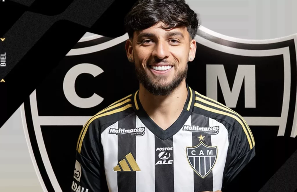 Atlético-MG acerta com Biel, ex-Grêmio, por empréstimo de um ano