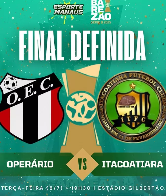 Final do Amazonense Série B tem data definida