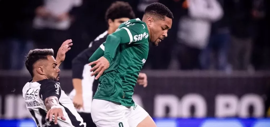 Áudio do VAR de pênalti em Corinthians x Palmeiras é divulgado