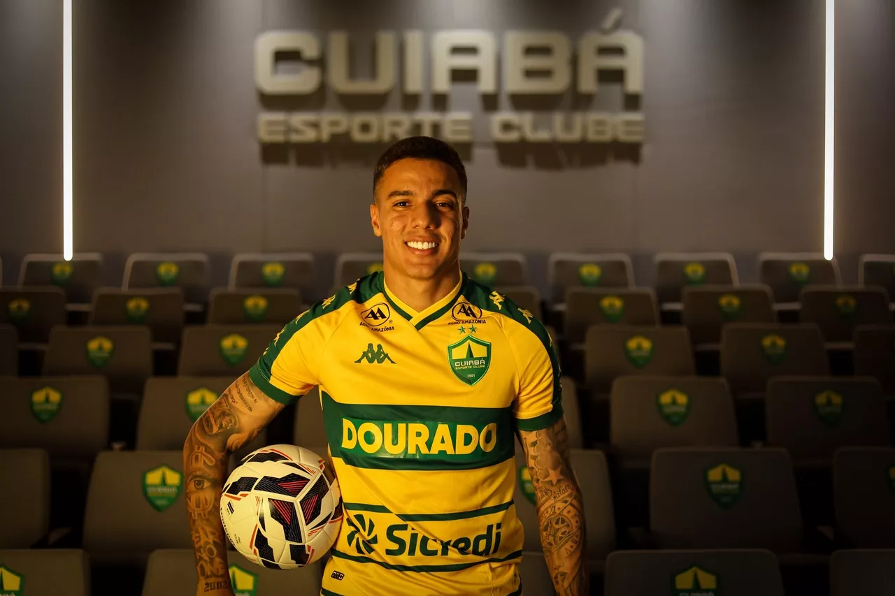 Série B: Cuiabá fecha com Carlos Alberto em troca com o Sport 4 Cuiaba anuncia o atacante Carlos Alberto 2