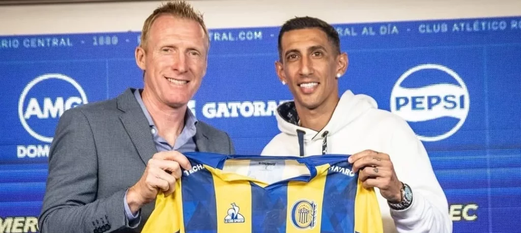 Di María é apresentado no Rosario Central: ‘Sonho de voltar’