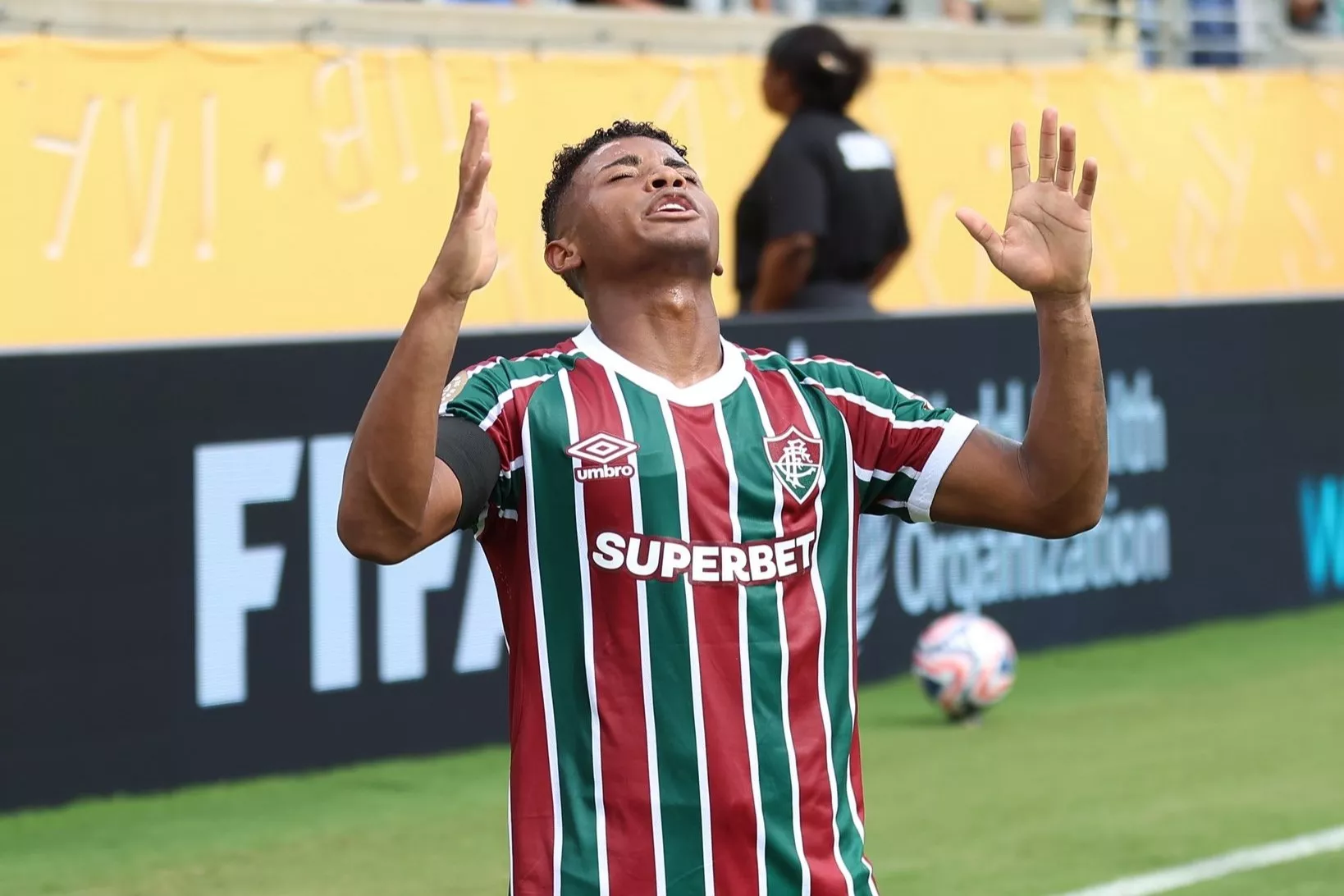 Foi dramático o Fluminense conquistar mais R$ 115 milhões 1 Hércules revela momentos difíceis na chegada ao Fluminense e celebra classificação (Foto: Divulgação/Flu)