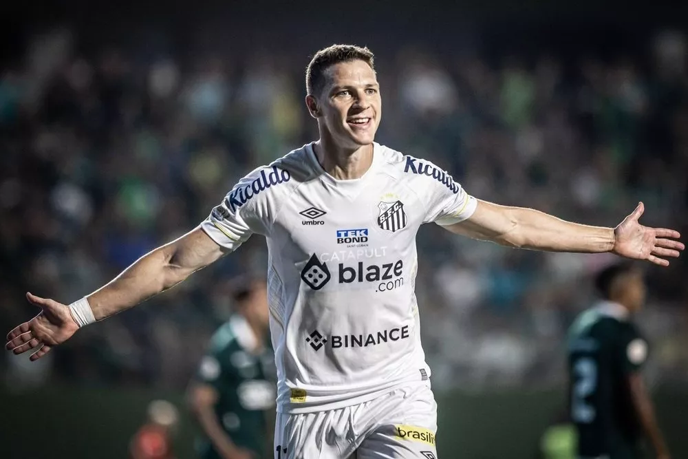 Santos anuncia rescisão com centroavante Furch, a caminho do Banfield 2 Santos anuncia rescisão com centroavante Furch, a caminho do Banfield (Foto: Raul Baretta/ Santos FC)