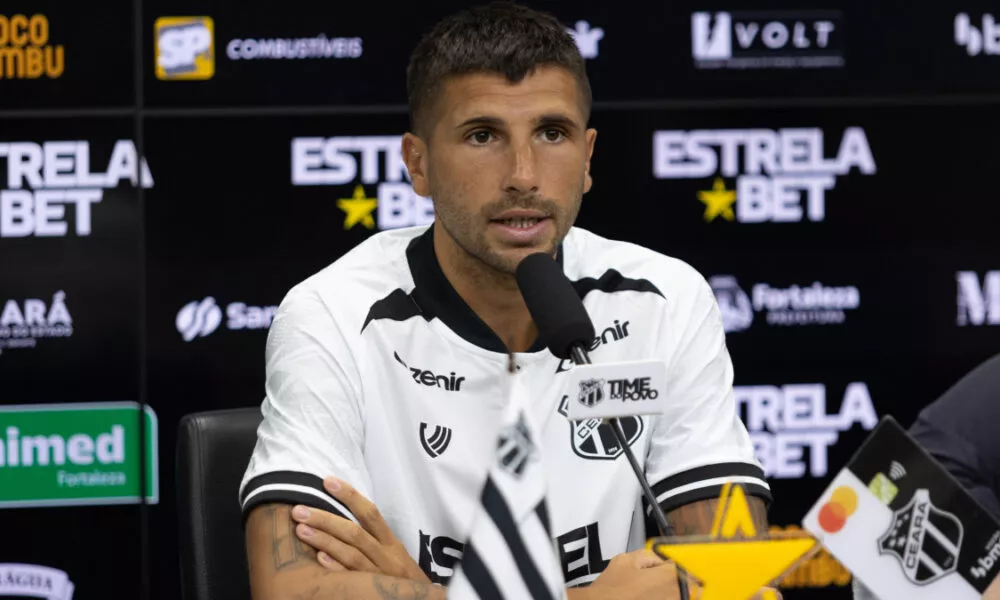 Athletico-PR sonda a situação de atacante ex-Cruzeiro 4 Foto: Divulgação/Ceará