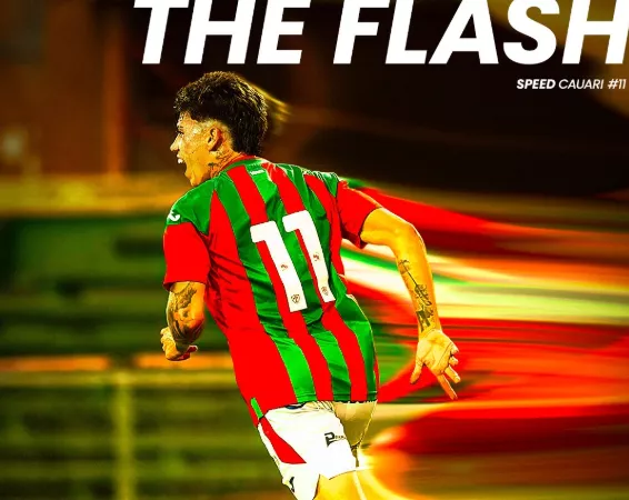 Atacante da Portuguesa atinge marca impressionante de velocidade