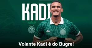 Guarani confirma acerto com Kadi, vice-campeão no Água Santa