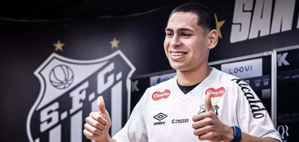 Caballero celebra parceria com Neymar no Santos: ‘Ficha não caiu’