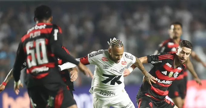 Santos vence com gol de Neymar e Corinthians também respira