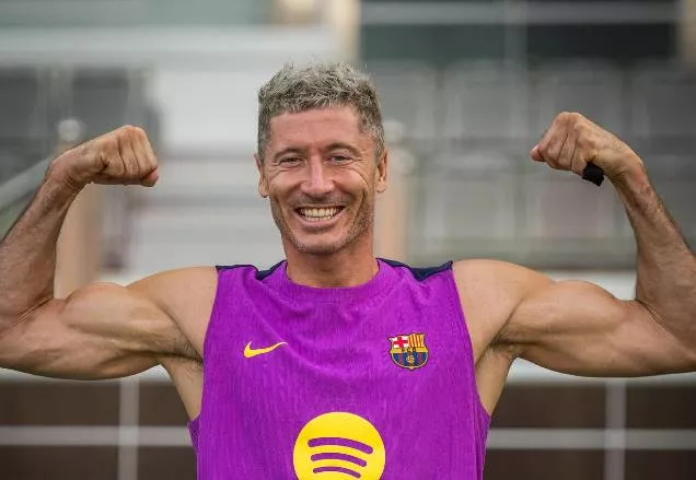 Robert Lewandowski. Foto: Reprodução/Instagram/@_rl9