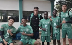 Atletas da Zâmbia fazem intercâmbio com a Francana