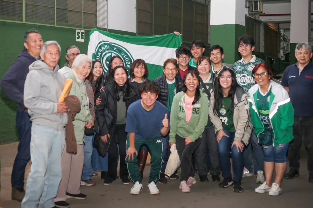 Ryuta é homenageado por Instituto Nipo após vitória do Guarani