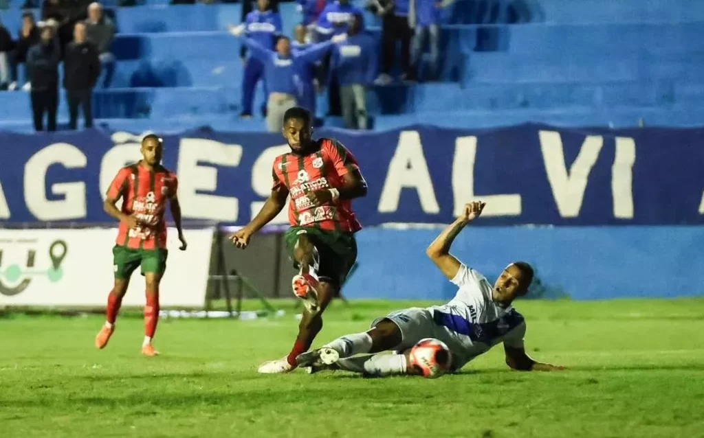 Taubaté 1 x 1 Portuguesa Santista – Burro empata com gol no fim do 2º tempo