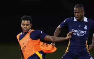 Real Madrid liga alerta com fase de Vini Júnior e tenta se livrar de Rodrygo