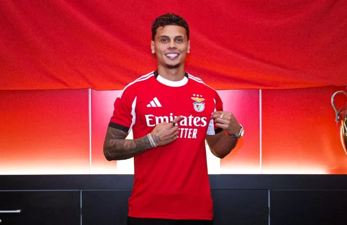 Ríos se despede do Palmeiras e é anunciado pelo Benfica: ‘Passo grande na carreira’