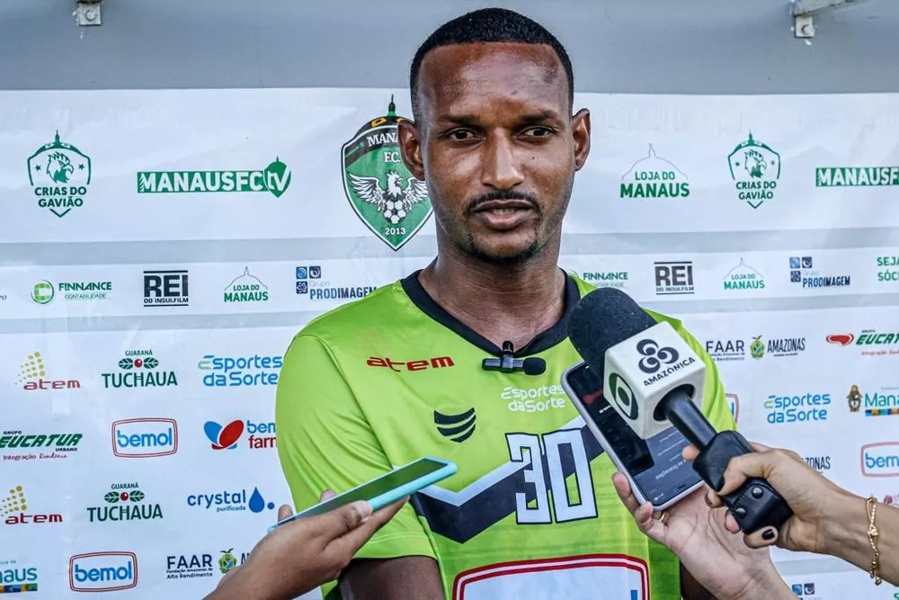 Zagueiro deixa o Itabaiana e reforça o Manaus na Série D 2 Zagueiro deixa o Itabaiana e reforça o Manaus na Série D (Foto: Ismael Monteiro/Manaus FC)