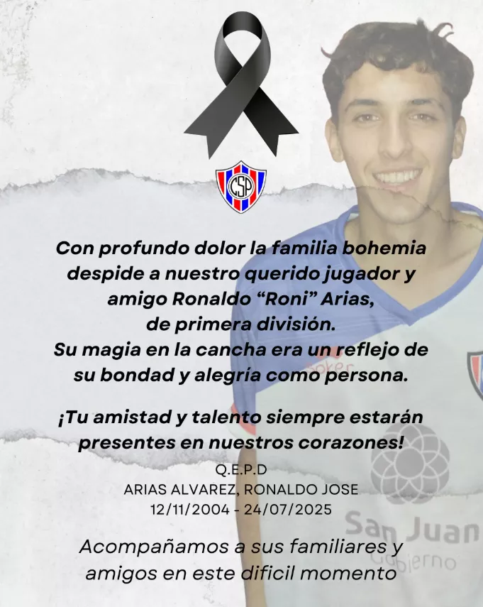 Luto! Promessa argentina é encontrado morto após reclamar de cansaço 2 MYd19C9Y image