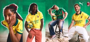 Milan lança uniforme verde e amarelo em homenagem ao Brasil