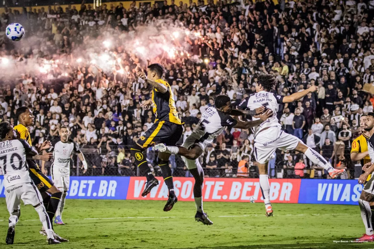 Novorizontino e multado por atos da torcida do Corinthians