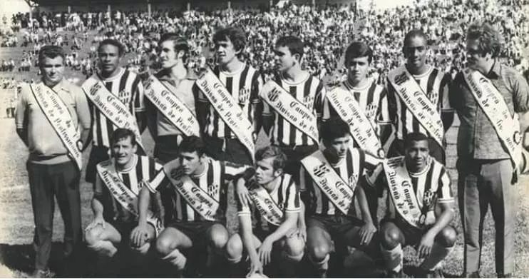Gazeta faz homenagem a Tatão, ex-jogador e dirigente 7 POnte Preta - 1969