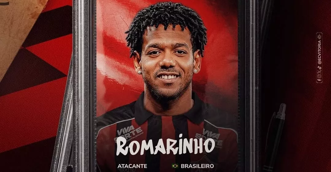 Vitória oficializa a contratação de Romarinho, ex-Corinthians
