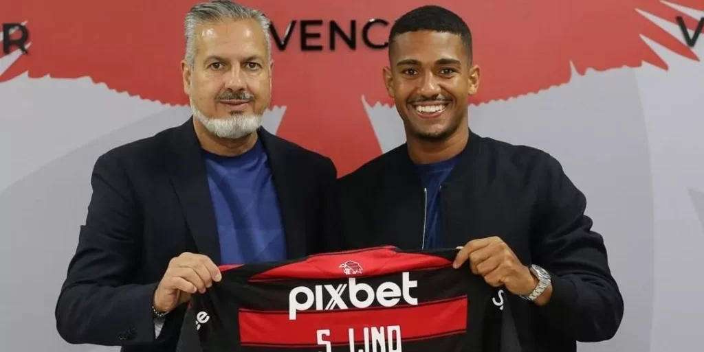 Flamengo oficializa a contratação do atacante Samuel Lino