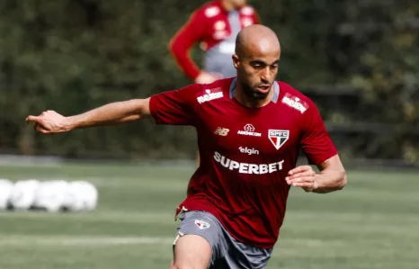 Sao Paulo confirma desfalque de Lucas Moura