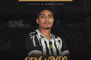 Treze contrata Gustavo Aguiar como reforço para reta final da Série D