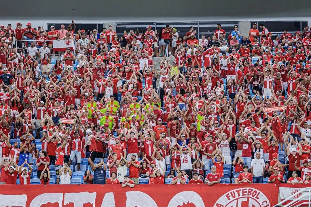 América-RN x Central-PE - Empate garante classificação do Mecão (Foto: Gabriel Leite / AFC)