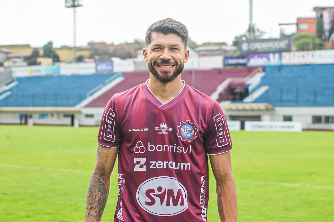 Caxias aposta em Jhonatan Ribeiro para reforçar o ataque (Foto: Divulgação)