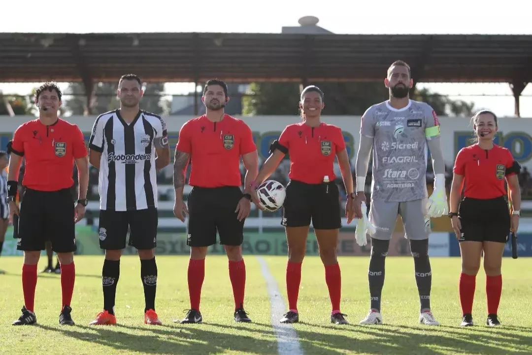 Luverdense-MT 1 x 0 Goiânia-GO - Vitória para garantir classificação (Foto: Divulgação/Luverdense)