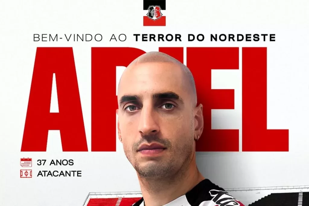 Série D: Santa Cruz aposta na experiência de Ariel Nahuelpán (Foto: Divulgação)