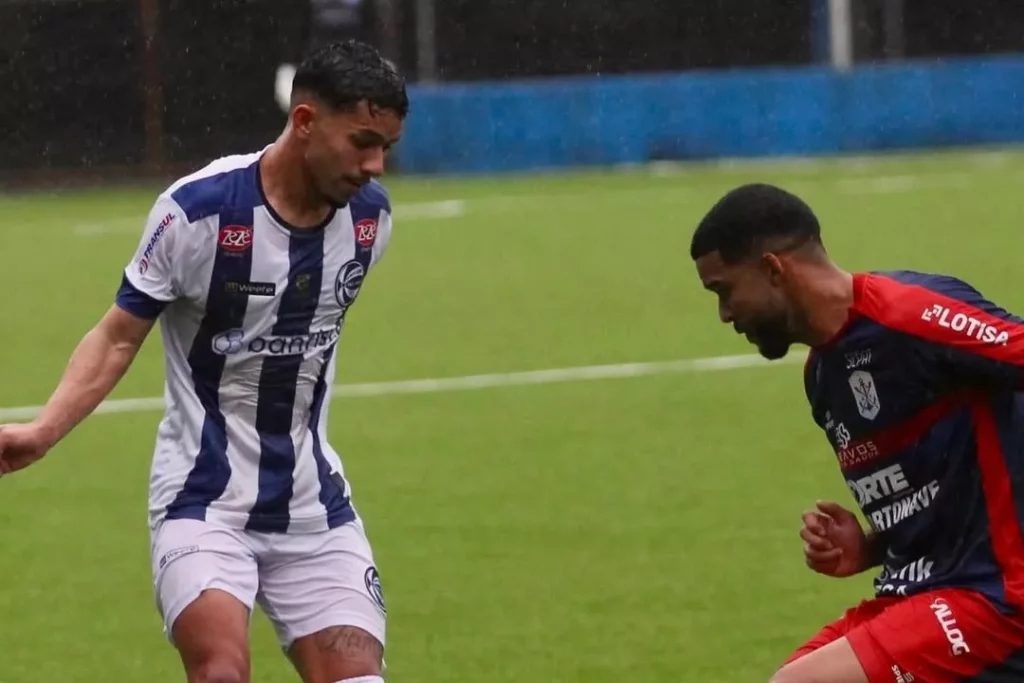 São José-RS 1 x 1 Marcílio Dias - Confronto de classificados na Série D (Foto: Duda Torres/São José)