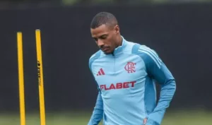 De la Cruz desfalca Flamengo: previsão de retorno e situação médica