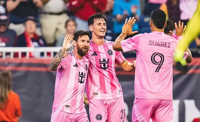 Messi brilha e marca dois gols em vitória do Inter Miami na MLS