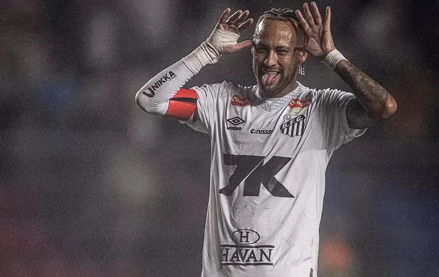 Neymar Jr. Foto: Raul Baretta/Santos FC
