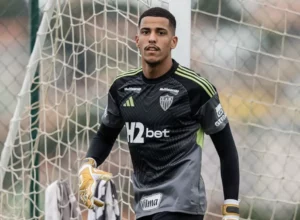 Gabriel Delfim assume o gol do Atlético-MG contra Bahia no Brasileirão