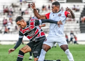 Santa Cruz-PE 1 x 1 Santa Cruz-RN - Galhardo empata no finalzinho