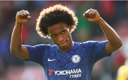 Willian defendeu o Chelsea por sete temporadas
