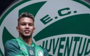 Gabriel Veron é apresentado e reforça Juventude na Série A