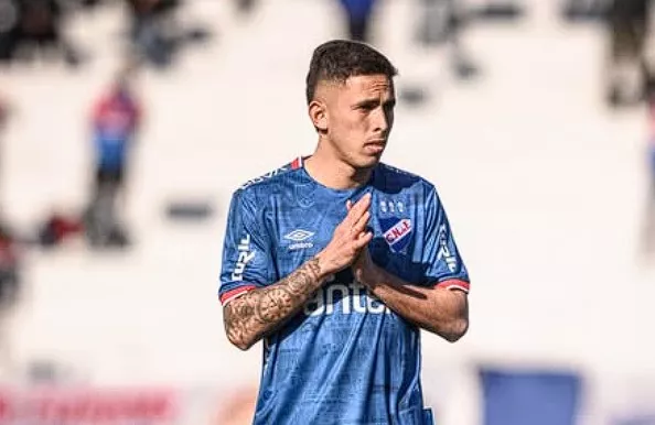 Christian Oliva. Foto: Divulgação/Nacional (URU)