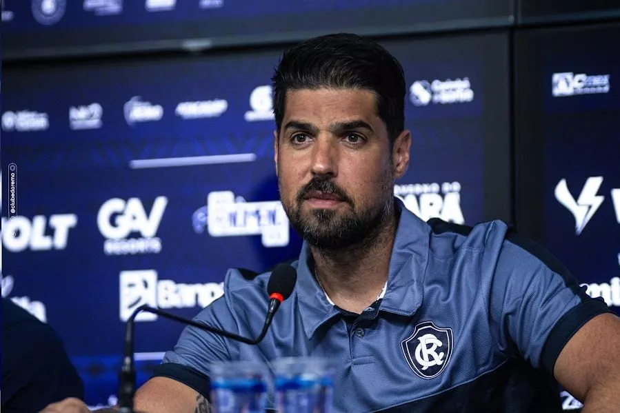 António Oliveira, técnico do Remo - Foto: Samara Miranda / Remo