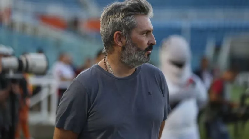 Ferroviário-CE demite técnico Tiago Zorro na Série D 2 Ferroviário anuncia saída do técnico Tiago Zorro (Foto: Lenilson Santos/Ferroviário)