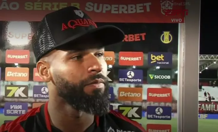 Autor do gol da virada do Atlético-GO na Série B fala em ‘sabor especial’